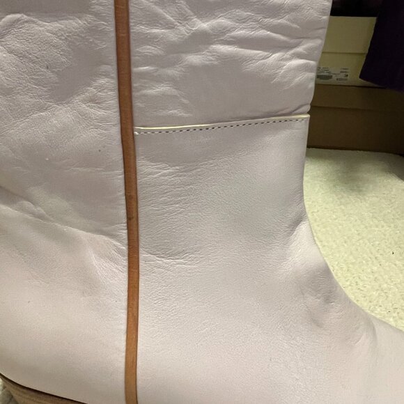 We The Free x Free People Montage Tall Boot Pale Lavender NEVER WORN 38.5 - Picture 5 of 16